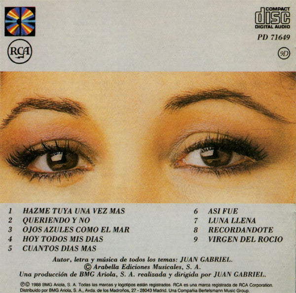 Isabel Pantoja : Desde Andalucía (CD, Album, RE)