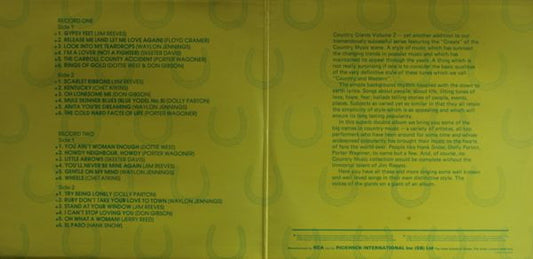 Various : Country Giants Vol. 2 (2xLP, Comp)