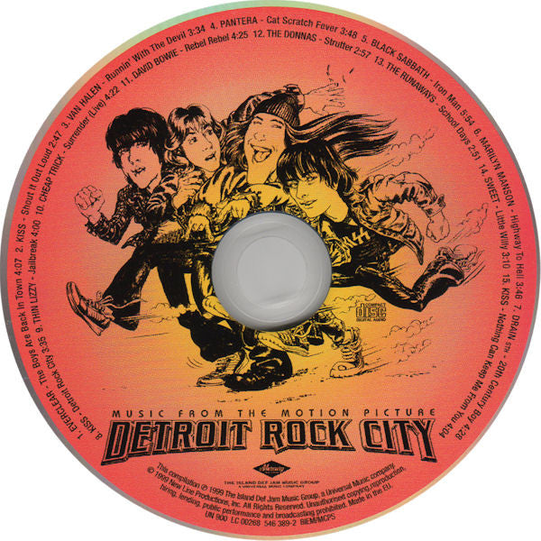 Various : Detroit Rock City (Music From The Motion Picture) (CD, Comp)