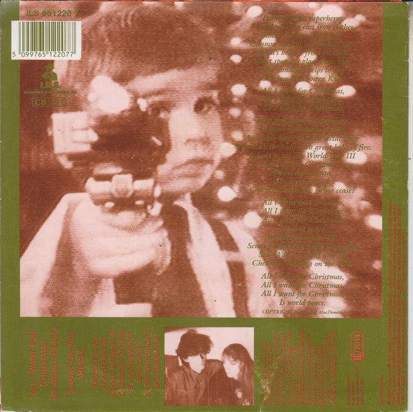 Timbuk 3 : All I Want For Christmas (Is World Peace) (7", Single)