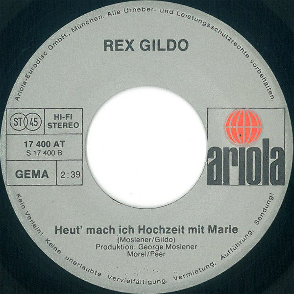 Rex Gildo : Ein Fest Für Luzifers Freunde (7", Single)