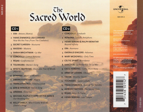 Various : The Sacred World (2xCD, Comp)