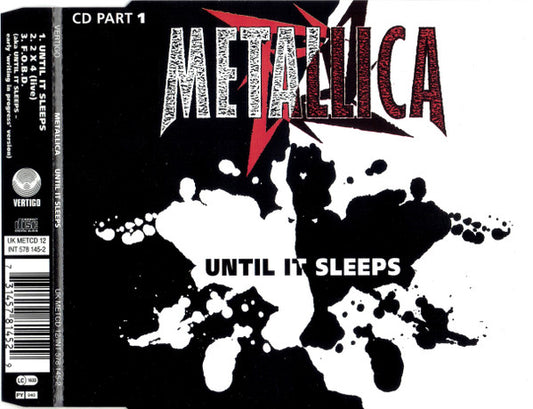 Metallica : Until It Sleeps (CD, Single, CD1)