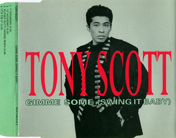 Tony Scott : Gimme Some (Swing It Baby) (CD, Maxi)