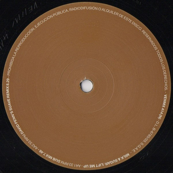 Milk & Sugar : Lift Me Up (Unreleased Mixes) (12")