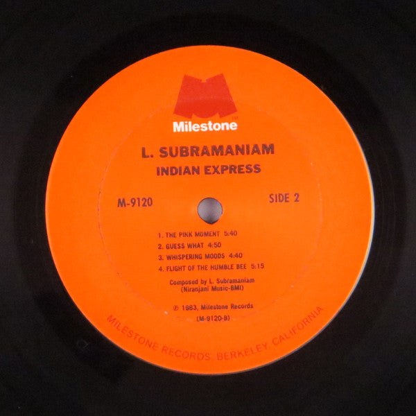 L. Subramaniam : Indian Express (LP)