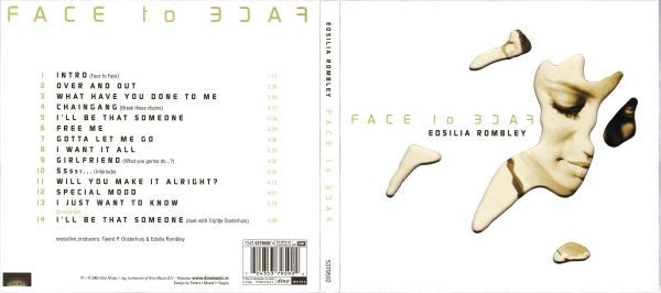 Edsilia Rombley : Face To Face (CD, Album, Dig)