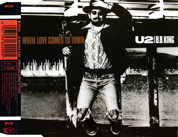 U2 With B.B. King : When Love Comes To Town (CD, Single)