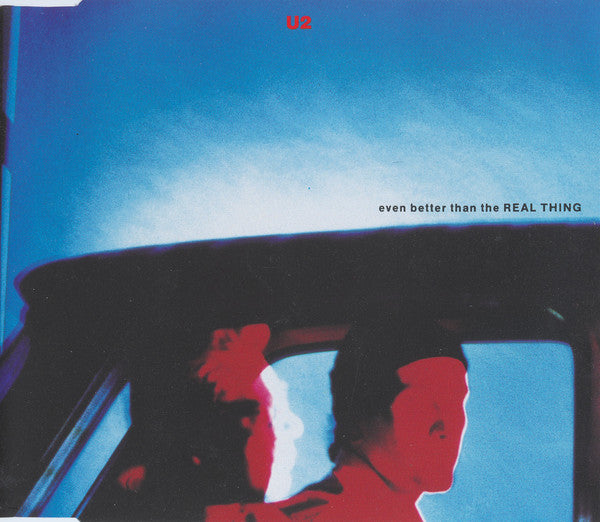 U2 : Even Better Than The Real Thing (CD, Single)