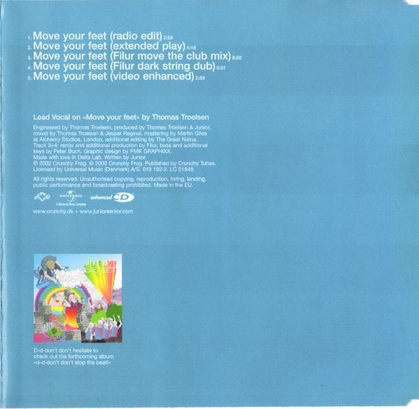 Junior Senior : Move Your Feet (CD, Maxi, Enh)