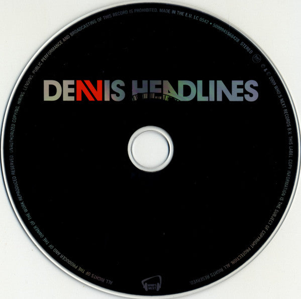 Dennis (68) : Headlines (CD, Single)