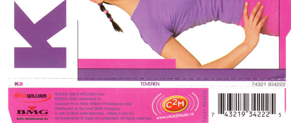 K3 : Toveren (CD, Maxi)