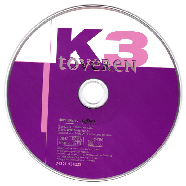K3 : Toveren (CD, Maxi)