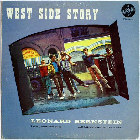 Leonard Bernstein - American Radio Symphony, Dean Dawson (2) : West Side Story (LP)
