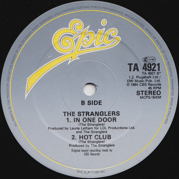 The Stranglers : No Mercy (12", Single)