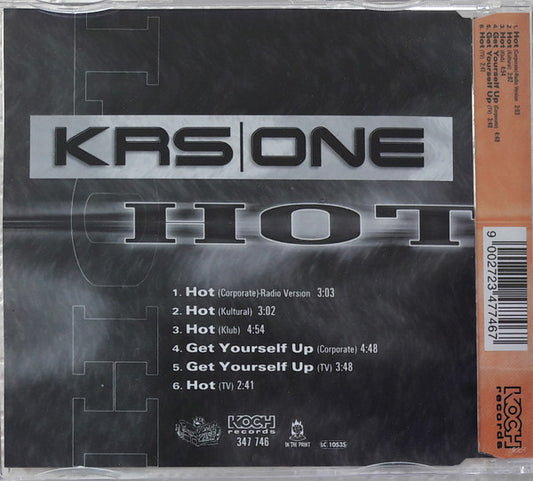 Krs-One : Hot (CD, Single)