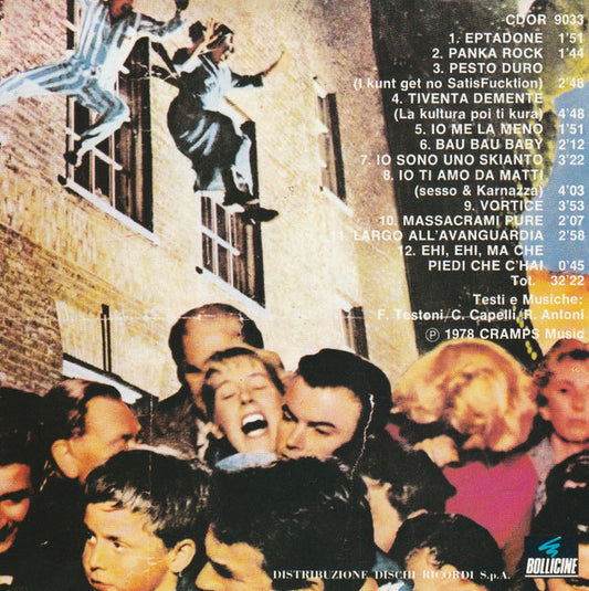 Skiantos : Mono Tono (CD, Album, RE)