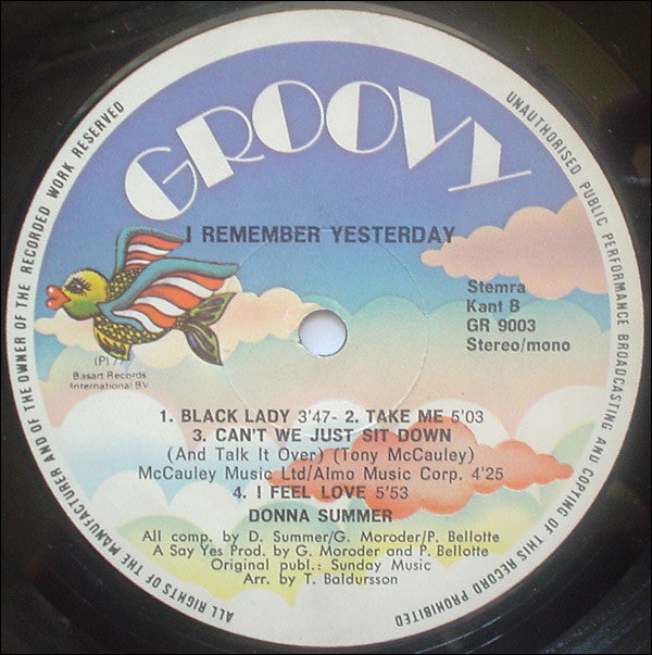 Donna Summer : I Remember Yesterday (LP, Album)
