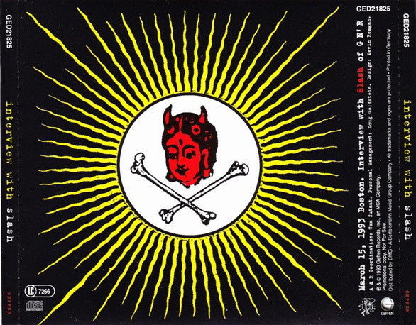 Slash (3) : Interview With Slash (CD, Single, Promo)