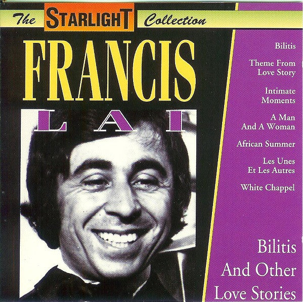 Francis Lai : Bilitis And Other Love Stories; The Collection (CD, Comp)