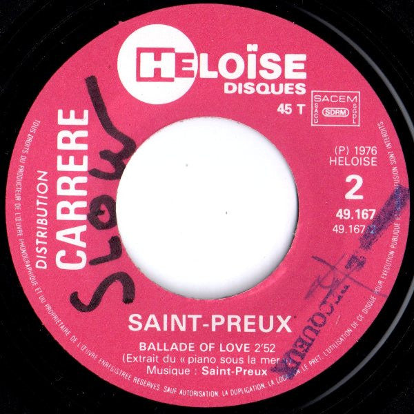 Saint-Preux, Michel Laurent : The Sun Is Gonna Rain (7", Single)