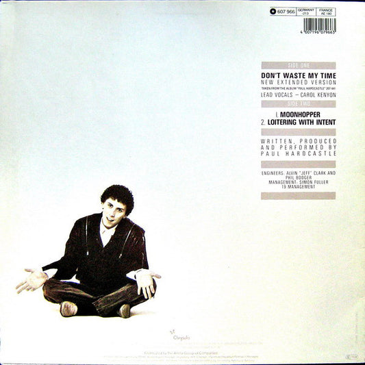 Paul Hardcastle : Don't Waste My Time (12", Maxi)