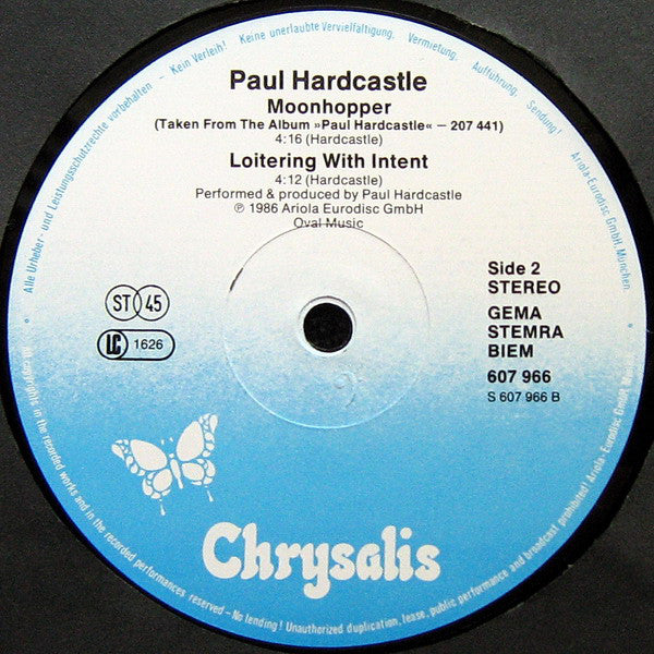 Paul Hardcastle : Don't Waste My Time (12", Maxi)
