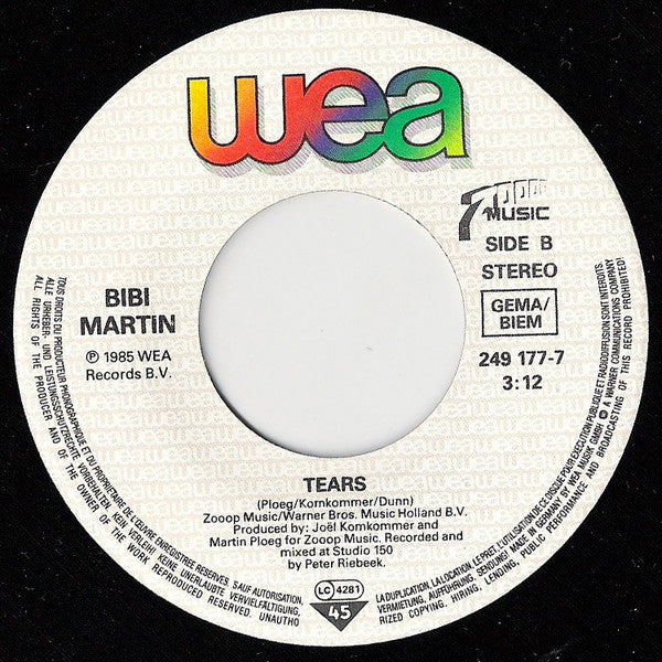 Bibi Martin : Look At Me (7", Single)