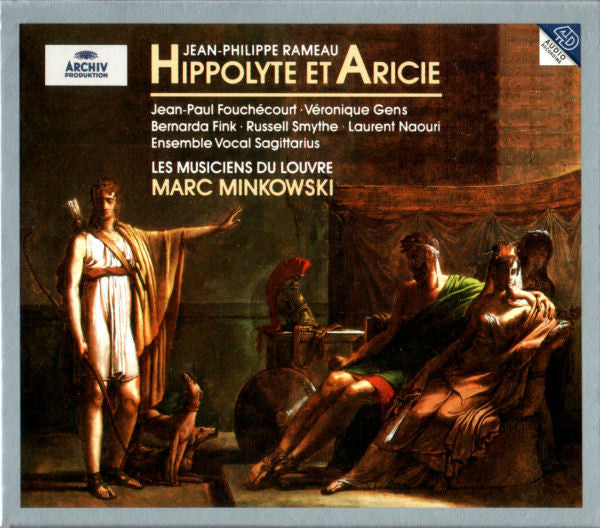 Jean-Philippe Rameau - Jean-Paul Fouchécourt, Véronique Gens, Bernarda Fink, Russell Smythe, Laurent Naouri, Ensemble Vocal Sagittarius, Les Musiciens Du Louvre, Marc Minkowski : Hippolyte Et Aricie (3xCD, Album + Box)