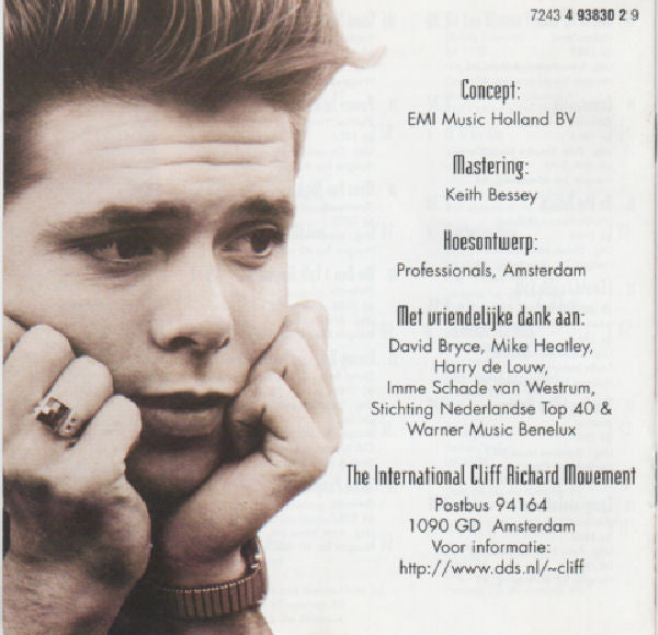 Cliff Richard : 40 Years Of Hits In Holland (CD, Comp)