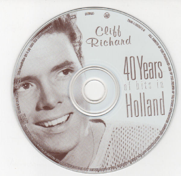 Cliff Richard : 40 Years Of Hits In Holland (CD, Comp)