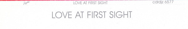 Kylie Minogue : Love At First Sight (CD, Single, Promo)