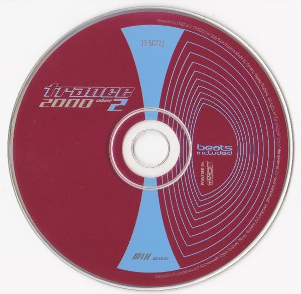 Various : Trance 2000 Volume 2 (2xCD, Mixed)