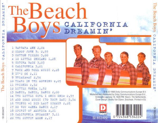 The Beach Boys : California Dreamin' (CD, Comp)