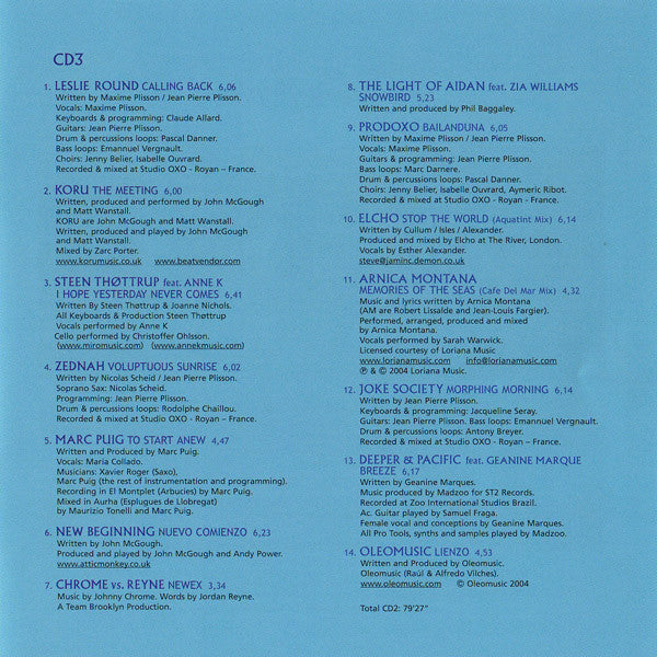 Various : Café Del Mar - 25th Anniversary (1980-2005) (3xCD, Comp)
