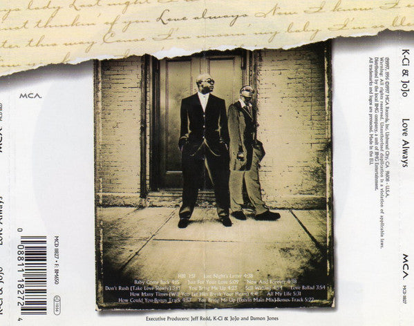K-Ci & JoJo : Love Always (CD, Album)