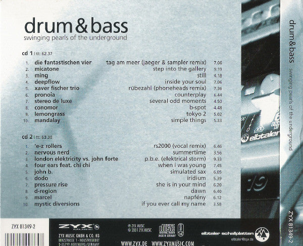Various : Drum & Bass - Swinging Pearls Of The Underground (2xCD, Comp)