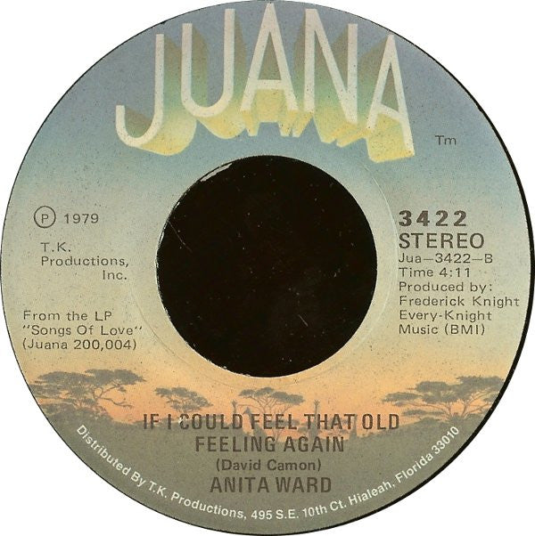 Anita Ward : Ring My Bell (7", Pre)