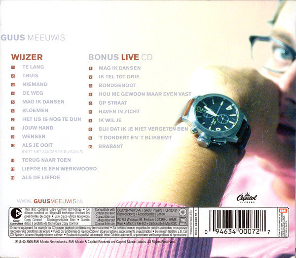 Guus Meeuwis : Wijzer (CD, Album, Copy Prot. + CD, Copy Prot. + Dlx, Sli)