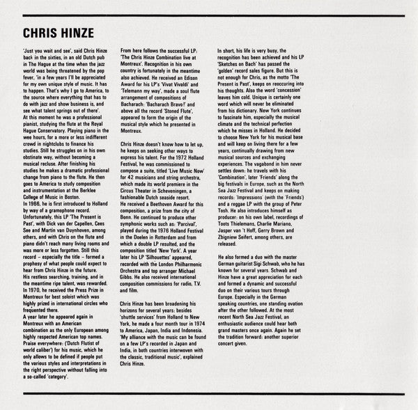 Chris Hinze With London Symphony Orchestra Featuring: Louis van Dijk : Mirror Of Dreams (CD, Album)