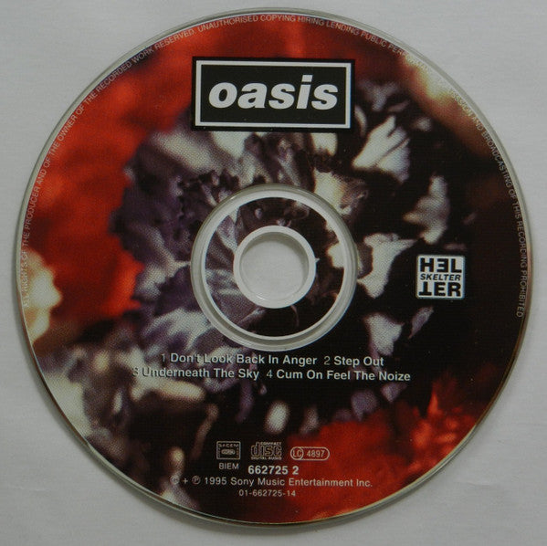 Oasis (2) : Don't Look Back In Anger (CD, Maxi)