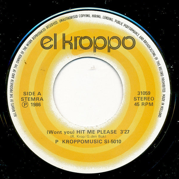 Ron Krop : El Kroppo (7")
