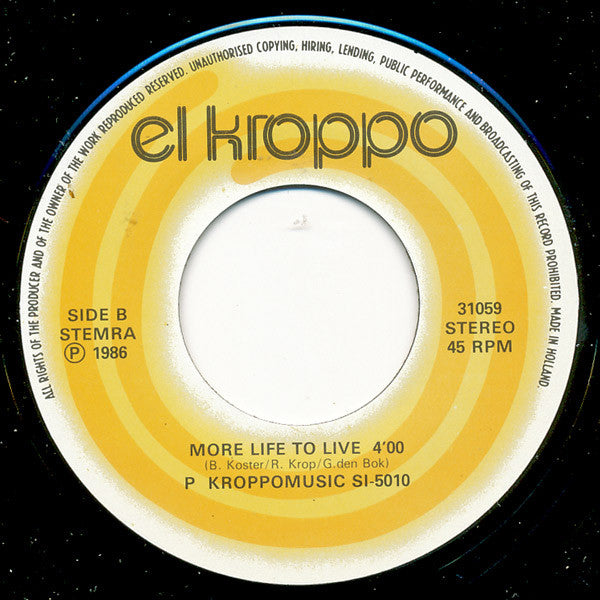 Ron Krop : El Kroppo (7")