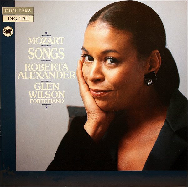 Wolfgang Amadeus Mozart : Roberta Alexander & Glen Wilson : Songs (LP)