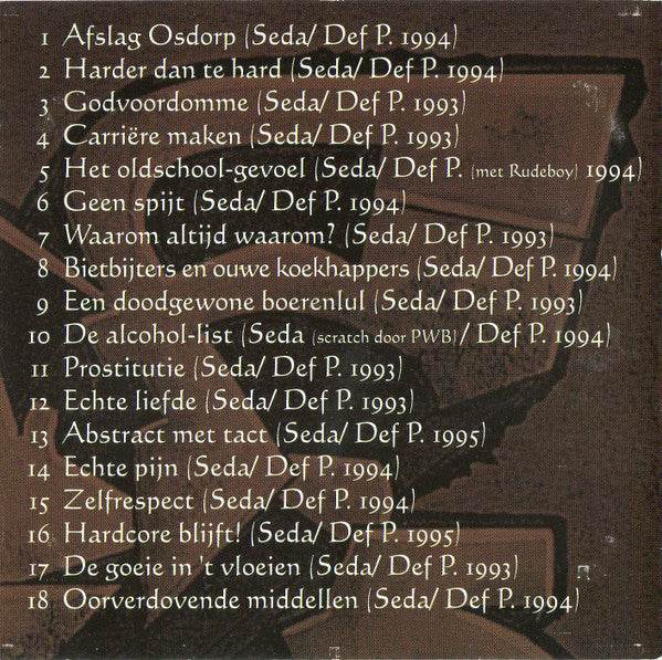 Osdorp Posse : Afslag Osdorp (CD, Album)