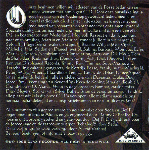 Osdorp Posse : Afslag Osdorp (CD, Album)