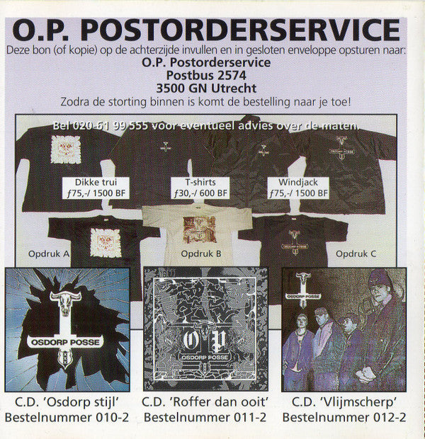 Osdorp Posse : Afslag Osdorp (CD, Album)