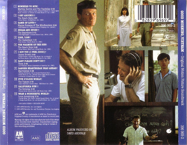 Various : Good Morning, Vietnam - The Original Motion Picture Soundtrack (CD, Album, Comp, RE)