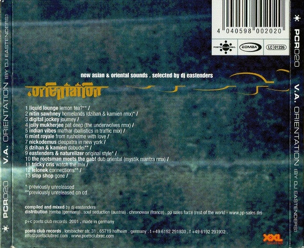 Various : Orientation - New Asian & Oriental Sounds (CD, Comp, Mixed)
