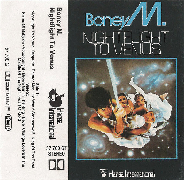 Boney M. : Nightflight To Venus (Cass, Album)